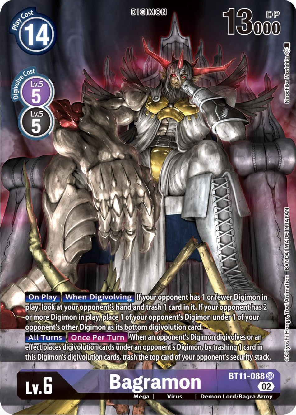 Bagramon (Alternate Art) [BT11 - BT11-088 SR]
