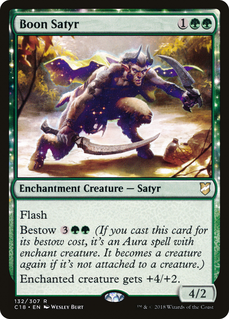 Boon Satyr [C18 - 132]