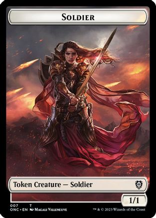 Soldier (007) // Angel (002) Double-Sided Token [ONC - 7 // 2]