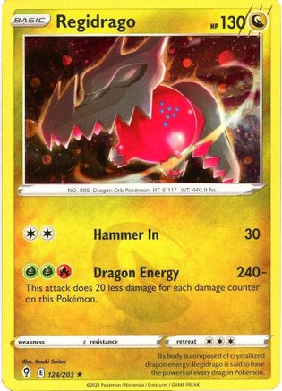 Regidrago - 124/203 (Cosmos Holo) [MCAP - 124/203]