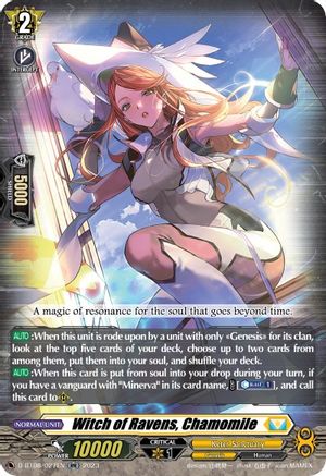 Witch of Ravens, Chamomile (D-BT08/027EN) - D-BT08: Minerva Rising