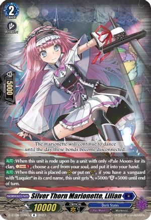 Silver Thorn Marionette, Lilian (D-BT08/038EN) - D-BT08: Minerva Rising