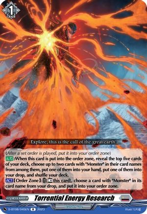 Torrential Energy Research [D-BT08 - D-BT08/045EN]