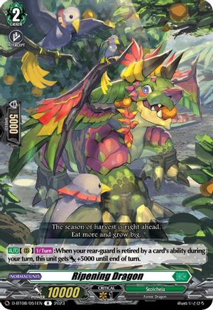 Ripening Dragon (D-BT08/051EN) - Minerva Rising