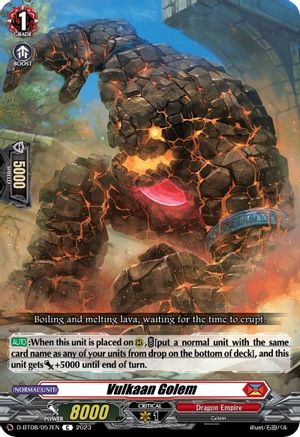 Vulkaan Golem (D-BT08/057EN) - D-BT08: Minerva Rising