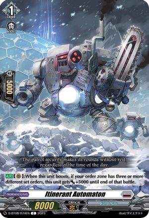 Itinerant Automaton (D-BT08/074EN) - D-BT08: Minerva Rising