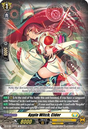 Apple Witch, Cider (D-BT08/084EN) - D-BT08: Minerva Rising