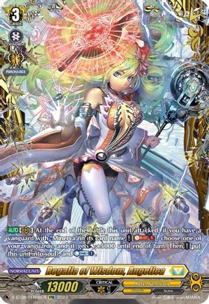 Regalia of Wisdom, Angelica (FFR) (D-BT08/FFR08EN) - D-BT08: Minerva Rising