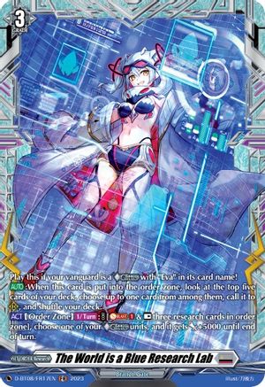 The World is a Blue Research Lab (FR) (D-BT08/FR17EN) - D-BT08: Minerva Rising