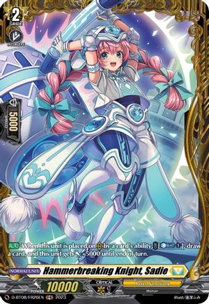 Hammerbreaking Knight, Sadie (FR) (D-BT08/FR26EN) - Minerva Rising