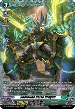 Shoreline Raise Dragon (FR) (D-BT08/FR32EN) - D-BT08: Minerva Rising
