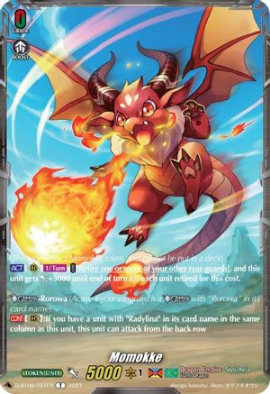 Momokke Token (D-BT08/T01EN) - D-BT08: Minerva Rising