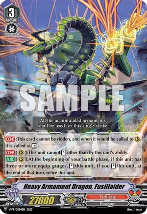 Heavy Armament Dragon, Fusillaider (V-PR/0254EN) - V Promo Cards