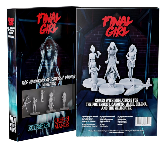 Final Girl: Haunting of Creech Manor Miniatures