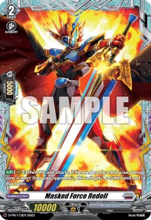 Masked Force Redoll (Frame Rare) [D-PR - D-PR/173EN]
