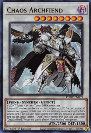 Chaos Archfiend [PHHY - PHHY-EN039]