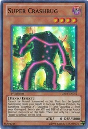 Super Crashbug (GENF-EN012) - Generation Force 1st Edition