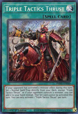 Triple Tactics Thrust [PHHY - PHHY-EN069]