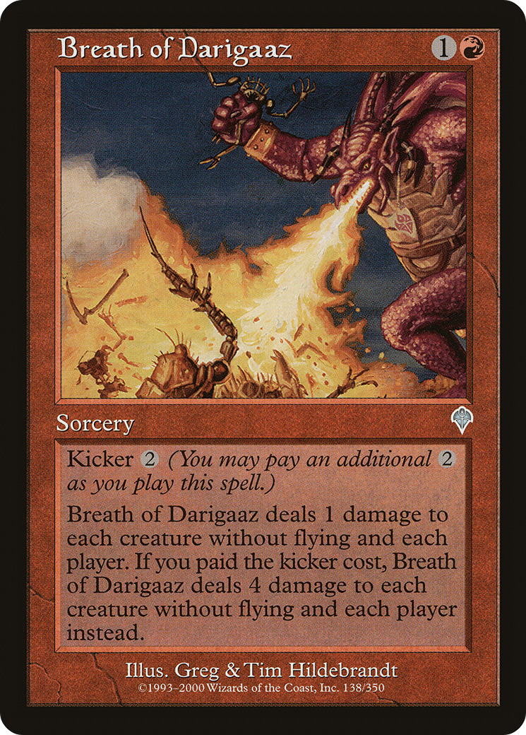 Breath of Darigaaz (INV-138) - Invasion