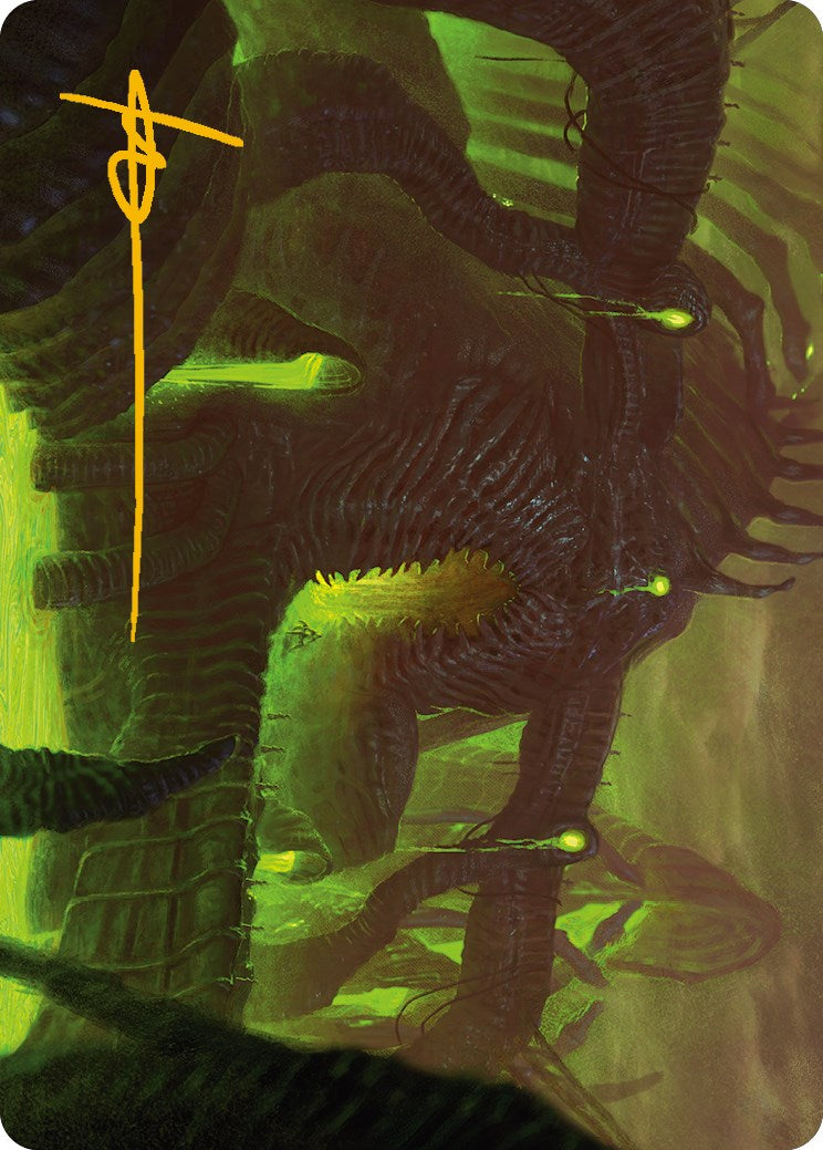 The Dross Pits Art Card (Gold-Stamped Signature) [ASONE - 58]