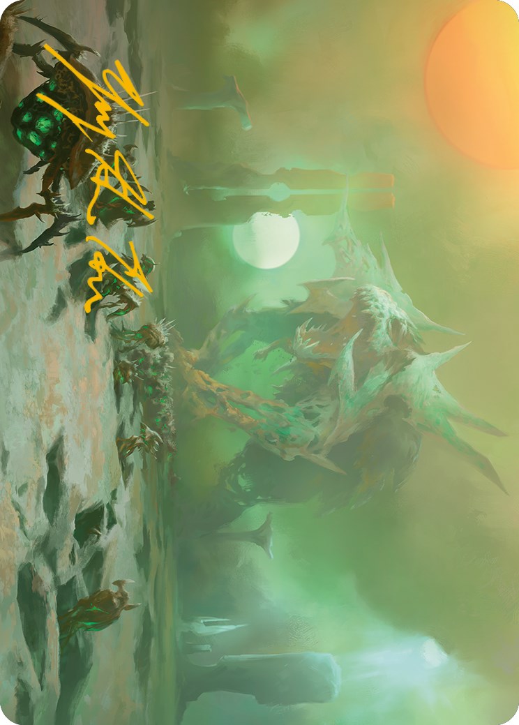 Green Sun's Twilight Art Card (Gold-Stamped Signature) [ASONE - 39]