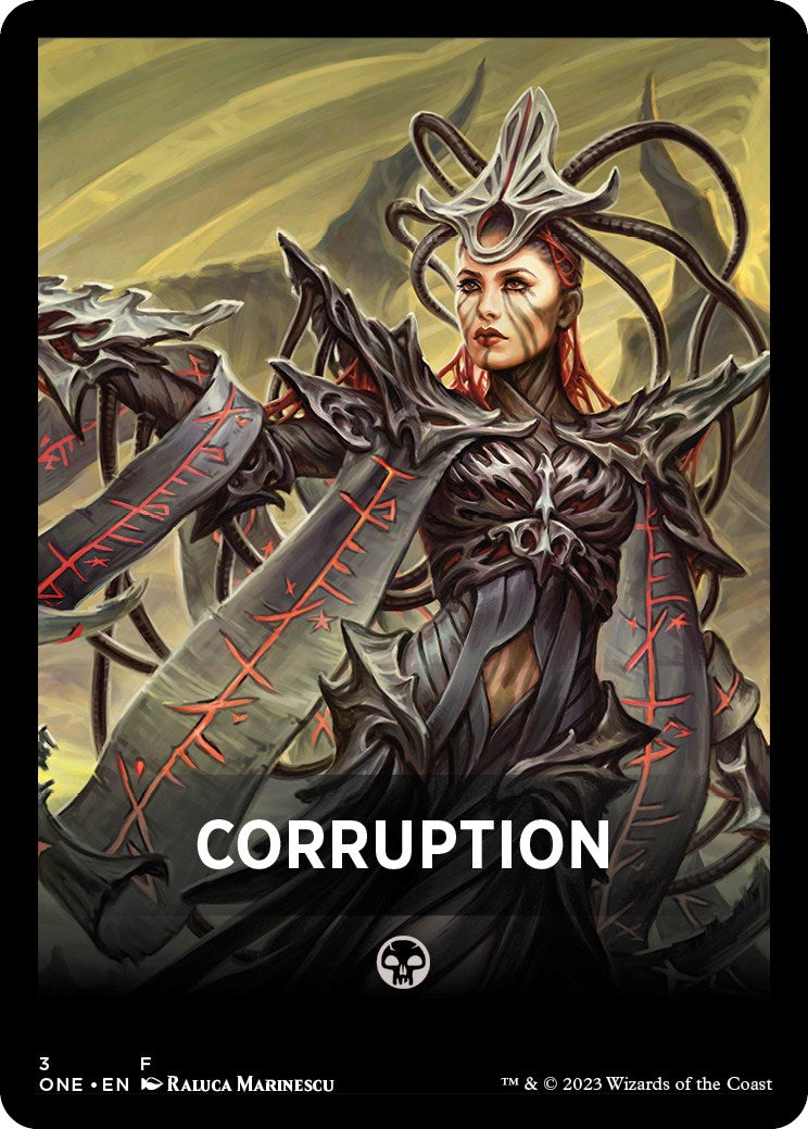 Corruption Theme Card [ONE - 3]