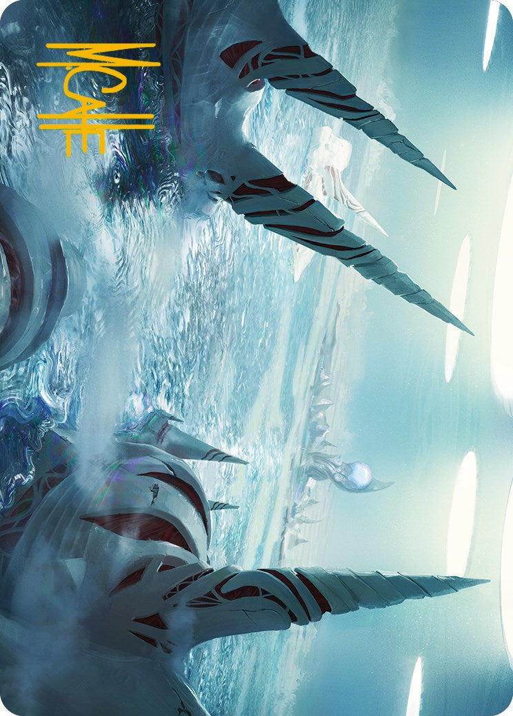 Seachrome Coast Art Card (Gold-Stamped Signature) [ASONE - 61]