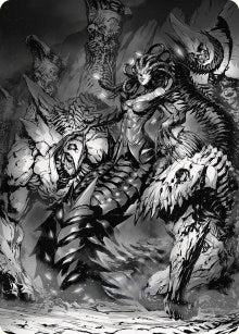 Vraska, Betrayal's Sting Art Card [ASONE - 72]