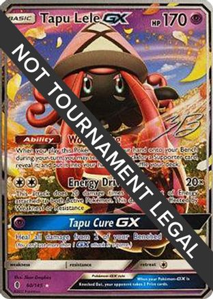 Tapu Lele GX - 2017 (Zachary Bokhari) [WCD - 60/145]
