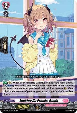 Looking Up Pranks, Azmie (DR-PR/162EN) (D-PR/162EN) - D Promo Cards