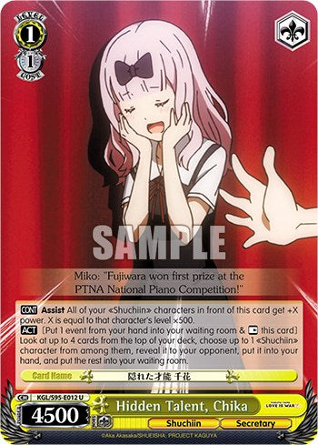 Hidden Talent, Chika [LIW - KGL/S95-E012 U]