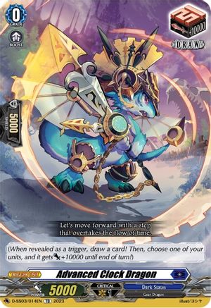 Advanced Clock Dragon (D-SS03/014EN) - D-SS03: Stride Deckset -Chronojet-