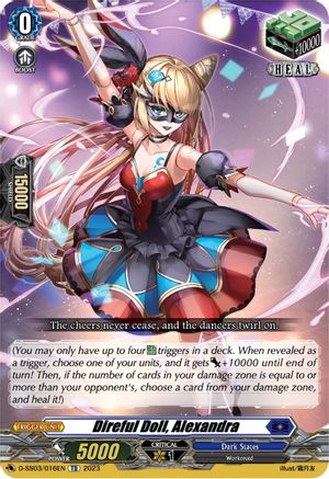 Direful Doll, Alexandra (D-SS03/016EN) - D-SS03: Stride Deckset -Chronojet-