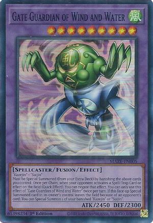 Gate Guardian of Wind and Water [MAZE - MAZE-EN005]