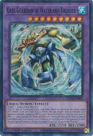 Gate Guardian of Water and Thunder [MAZE - MAZE-EN006]