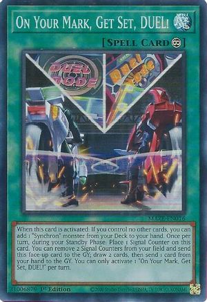 On Your Mark, Get Set, DUEL! [MAZE - MAZE-EN016]