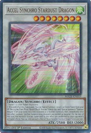 Accel Synchro Stardust Dragon [MAZE - MAZE-EN019]