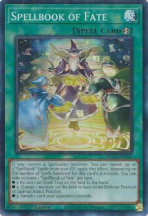 Spellbook of Fate [MAZE - MAZE-EN059]