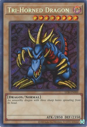 Tri-Horned Dragon (LOB-EN000) [LOB-EN - LOB-EN000]