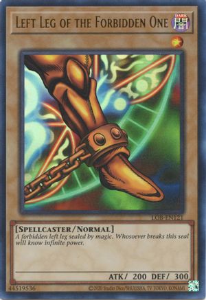 Left Leg of the Forbidden One [LOB-EN - LOB-EN121]