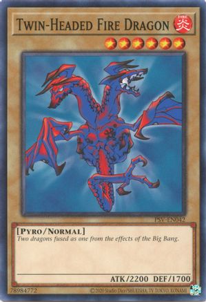 Twin-Headed Fire Dragon [PSV-EN - PSV-EN042]