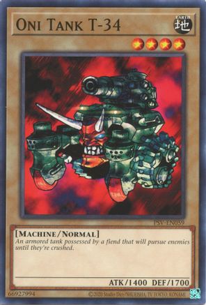 Oni Tank T-34 [PSV-EN - PSV-EN059]