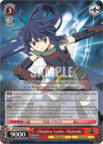 "Shadow Lurk" Akatsuki [LH/SP02-E03 PS]