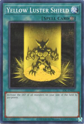 Yellow Luster Shield [IOC-EN - IOC-EN037]