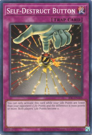 Self-Destruct Button [IOC-EN - IOC-EN105]