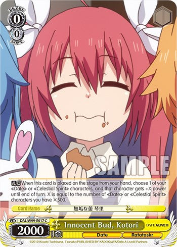 Innocent Bud, Kotori [DAL - DAL/W99-E017 C]