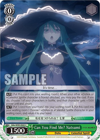 Can You Find Me? Natsumi [DAL - DAL/W99-E045 C]