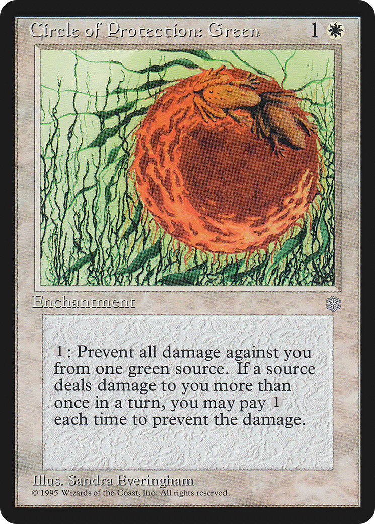 Circle of Protection: Green [ICE - N/A]