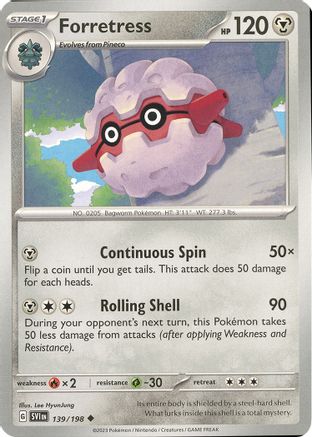 Forretress [SVI - 139/198]