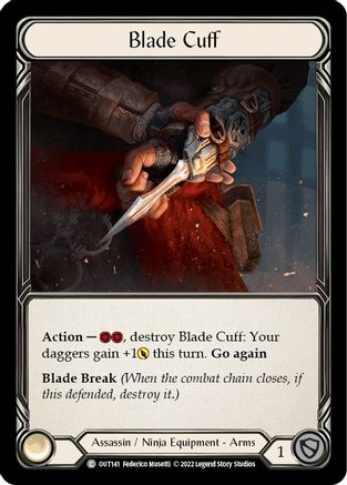 Blade Cuff (OUT141) - Outsiders Rainbow Foil